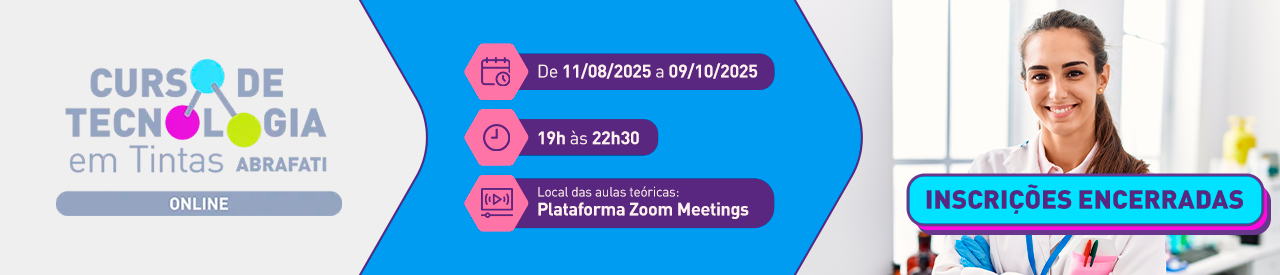 Curso de Tecnologia em Tintas